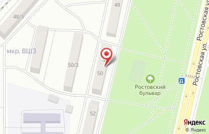 Управление социальной защиты населения Левобережного района в Левобережном районе на карте