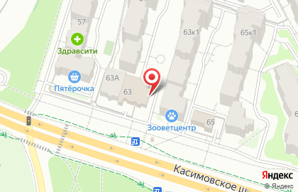 Коллегия адвокатов Статус на Касимовском шоссе на карте
