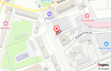 Владивостокское предприятие электрических сетей в Первореченском районе на карте