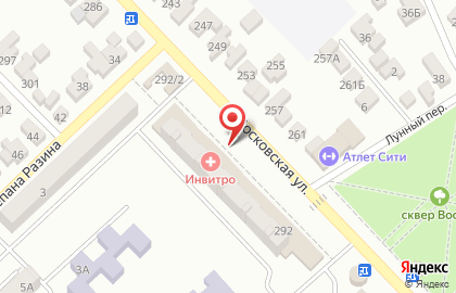 Великолукский мясокомбинат на Московской улице на карте