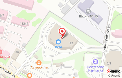 Салон сантехники Цунами в Петропавловске-Камчатском на карте