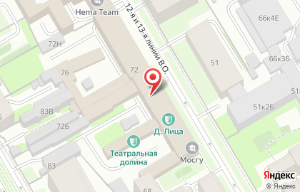 Актерская импровизация для жизни и сцены TEATR 05 на карте