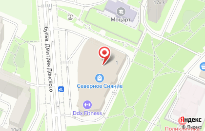 Кинотеатр Бульвар в Москве на карте