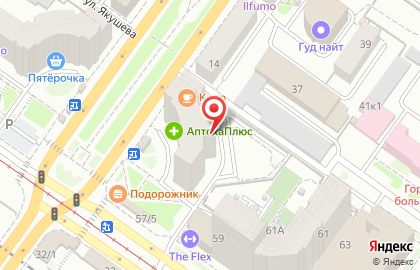 Версаль на Зыряновской улице на карте