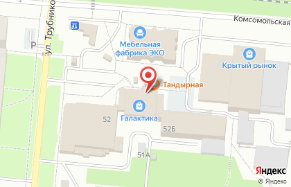 Киоск по продаже кондитерских изделий на улице Трубников на карте