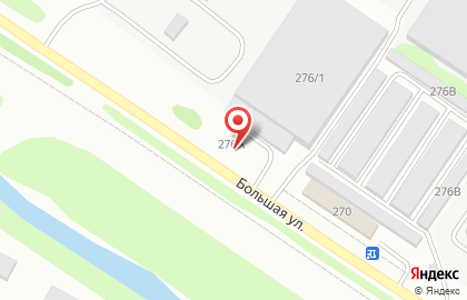 Автомойка на улице Большая 276А на карте