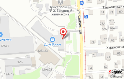 Авалон в Новосибирске на карте