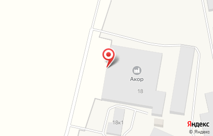 ПП АКОР на карте