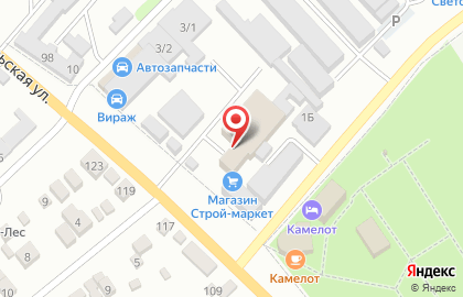 Магазин Строй-маркет на Октябрьской улице на карте