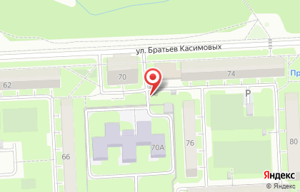 Киоск по продаже питьевой воды Ключ здоровья на улице Братьев Касимовых на карте