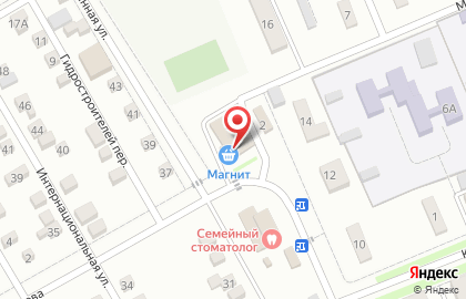 Супермаркет Магнит в Краснодаре на карте