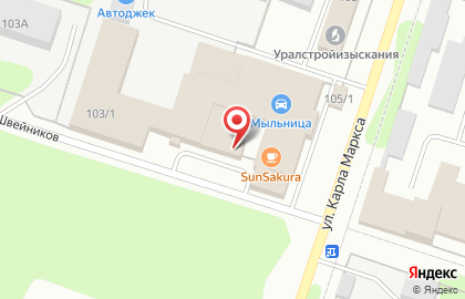 Торгово-сервисная компания Дилос-Экстрим на улице Карла Маркса на карте