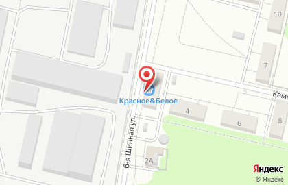Магазин Красное & Белое в Омске на карте