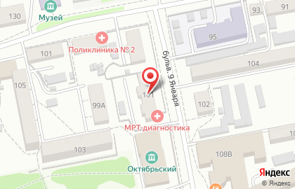 Центр ядерной медицины ЛДЦ МИБС в Октябрьском районе на карте