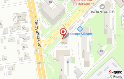 Магазин Цветкофф в Первомайском районе на карте
