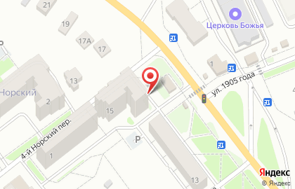 Салон красоты Конфетка в Дзержинском районе на карте