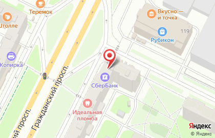 СберБанк в Санкт-Петербурге на карте