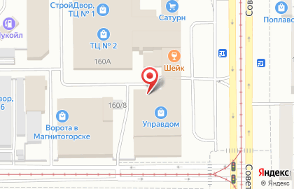 Магазин Тепло.рф в Магнитогорске на карте