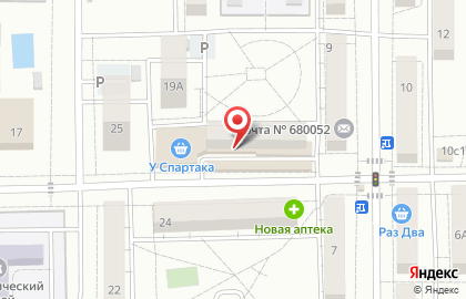 ТЦ Люкс в Железнодорожном районе на карте