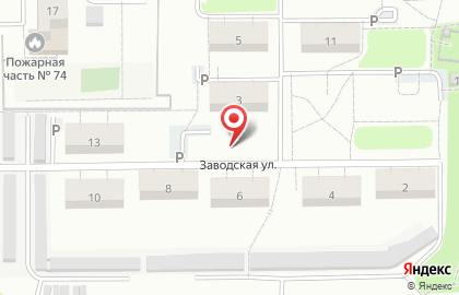 Ключ здоровья на Заводской улице на карте