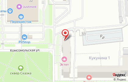 Бухгалтерское бюро в Новомосковске на карте