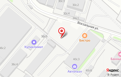 Столовая в Москве на карте