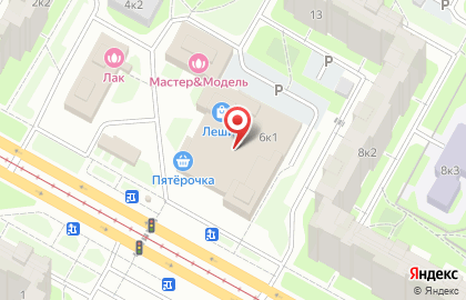 Бар Суши Шоп на Шлиссельбургском проспекте на карте