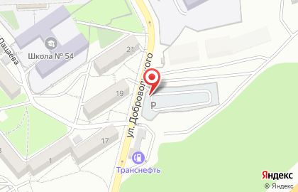 Автостоянка Технический Сервис на улице Добровольского на карте