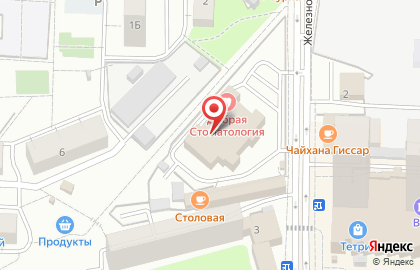 Компания Otproffi в Железнодорожном переулке на карте
