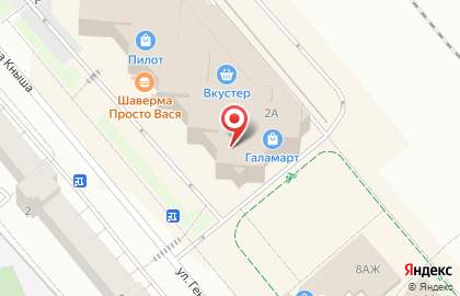 Автомат по продаже контактных линз Visus на улице Генерала Кныша на карте