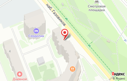 Магазин у дома Бристоль в Сыктывкаре на карте