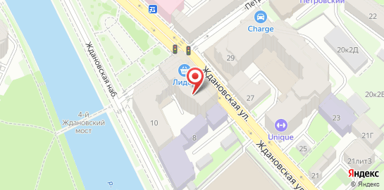 Сервисный центр Cool-stir на Ждановской улице на карте