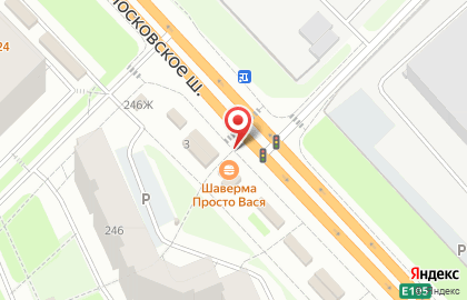 Отделение Почтовой Связи на Московском шоссе на карте