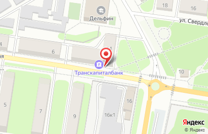 Банкомат ТКБ на Школьной улице на карте