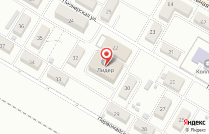 Компания Импайс на Первомайской улице на карте