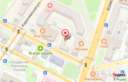 Региональная компания Городъ на 1-й Посадской улице, 17 на карте