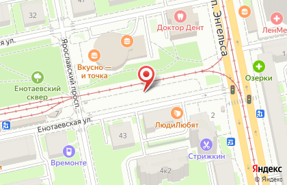 Студия маникюра и педикюра на Енотаевской улице на карте