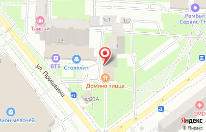 Федеральная сеть салонов красоты ЦирюльникЪ на улице Плещеева на карте