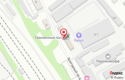 Тамбовский таможенный пост на карте