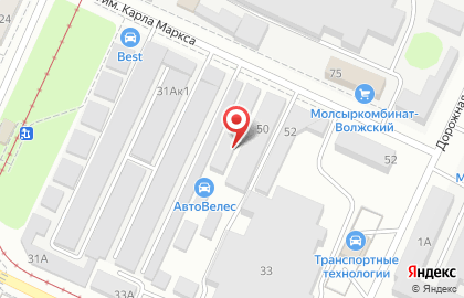Компания Автобан в Волгограде на карте