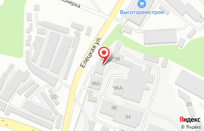 Мастер Плюс на Елецкой улице на карте