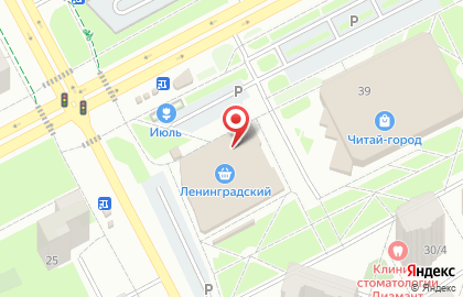 Магазин Сладкоежка на Ленинградском проспекте на карте