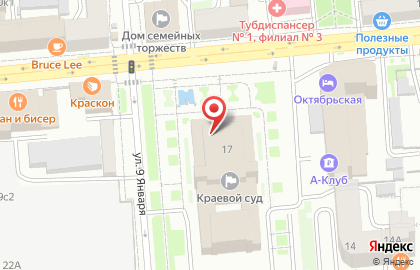 Красноярский краевой суд на карте