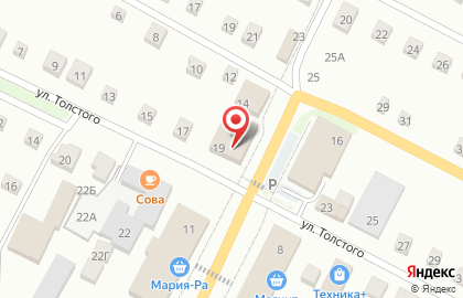 Магазин цифровой и бытовой техники DNS на улице Л.Толстого на карте