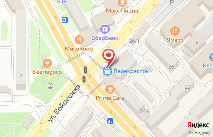 Магазин Перекресток в Петропавловске-Камчатском на карте