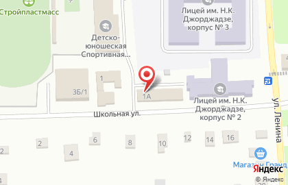Продуктовый магазин Гранд на Школьной улице на карте