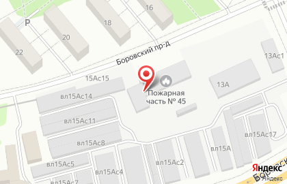 Западный административный округ 4-й региональный отдел надзорной деятельности и профилактической работы на карте