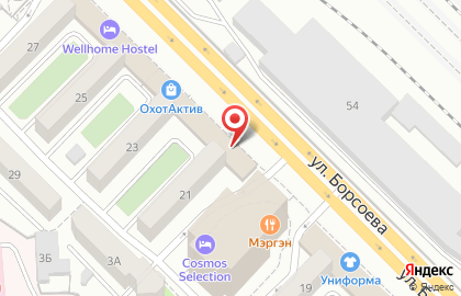 Оптово-розничный центр Имидж в Советском районе на карте