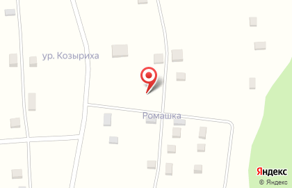 База отдыха Ромашка в Екатеринбурге на карте