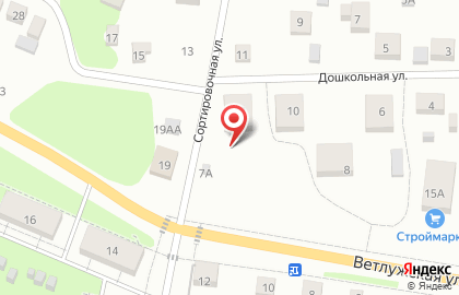 Окуловский на карте